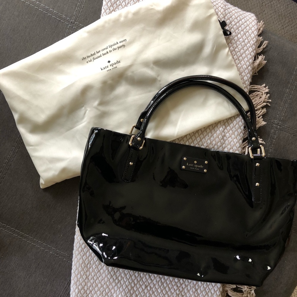 Large Kate Spade black purse